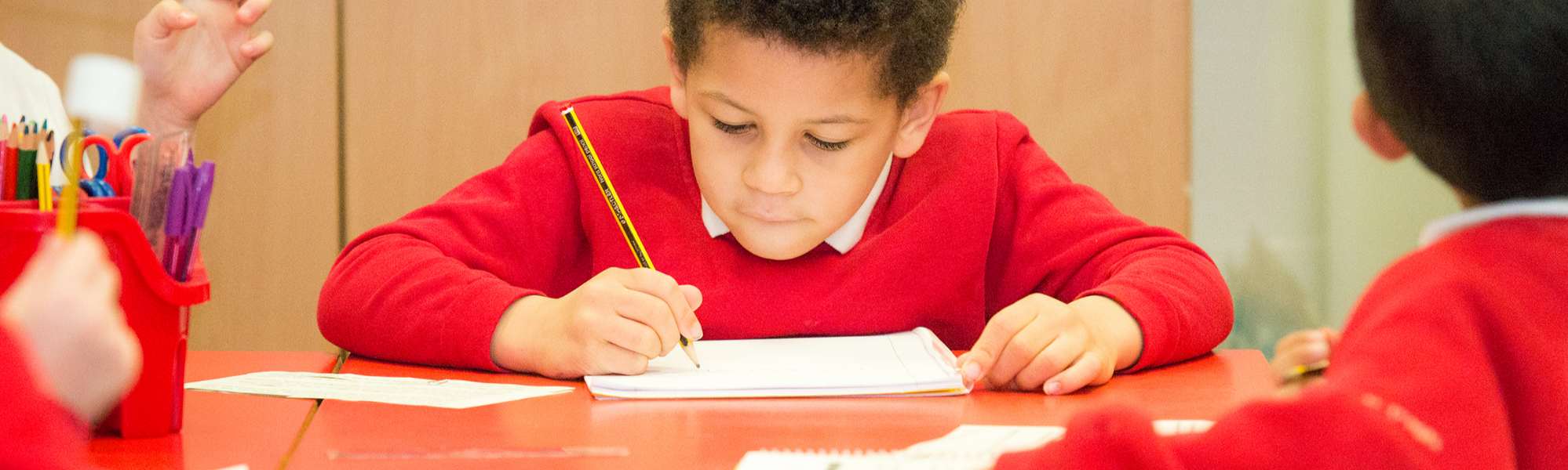 Pupils at St John's Church of England Primary School - Design Technology page