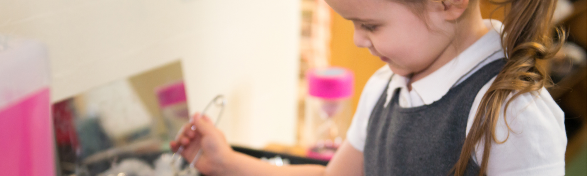 Pupils at St John's Church of England Primary School - EYFS page