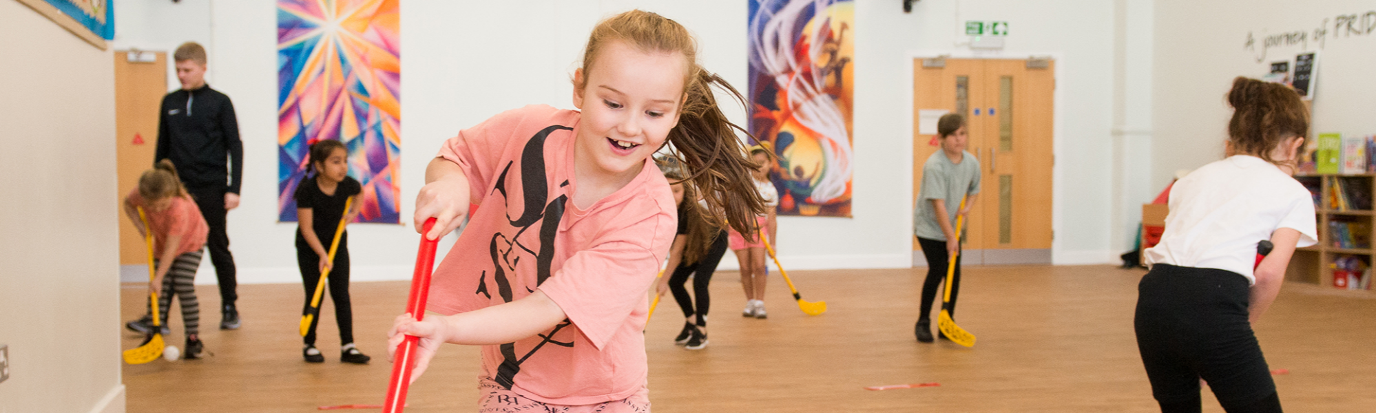 Pupils at St John's Church of England Primary School - Home page